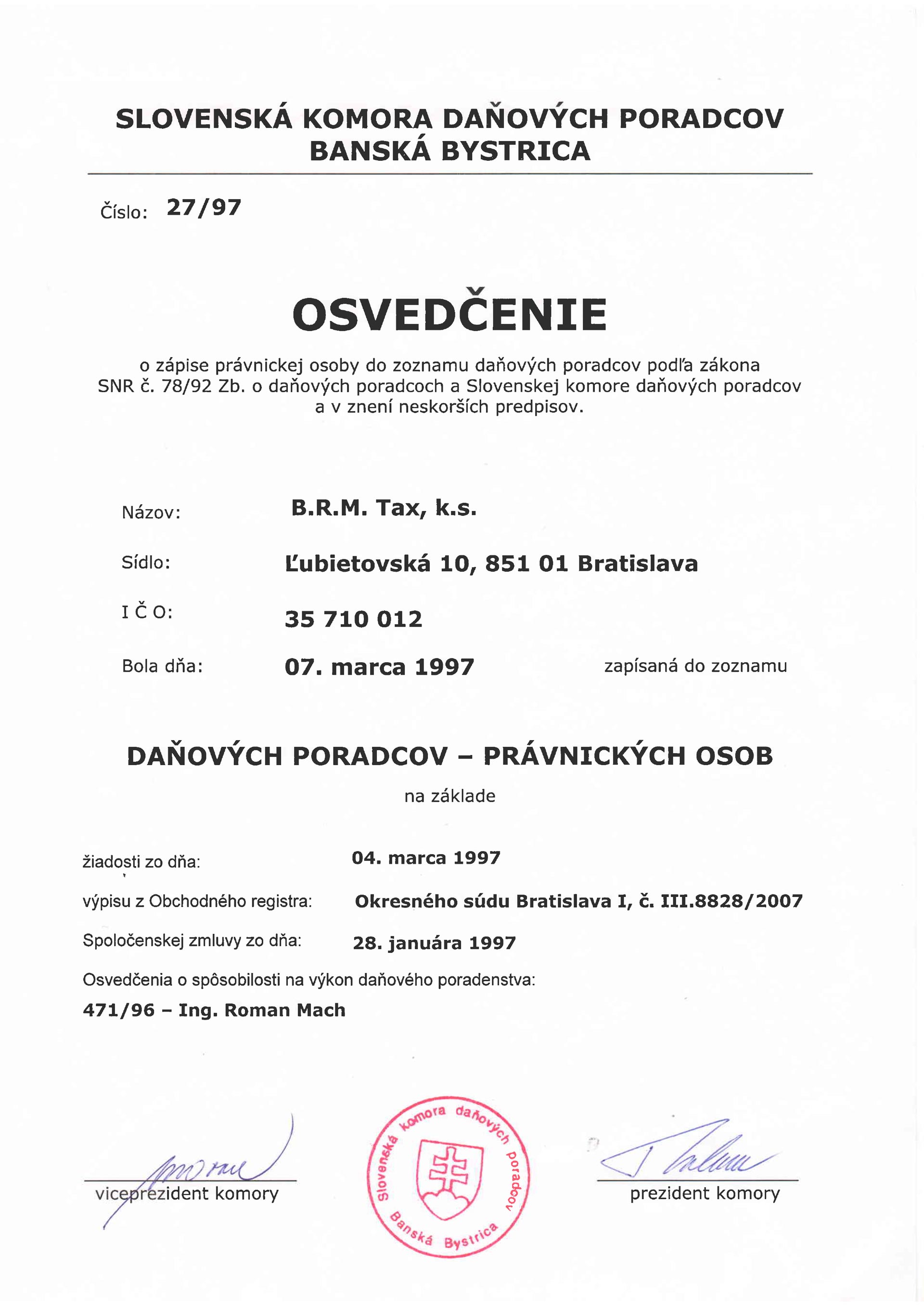 TAX-Osvedcenie-SKDP-featured